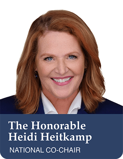 The Honorable Heidi Heitkamp, National Co-Chair